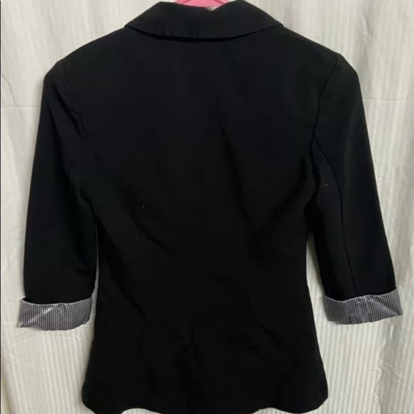 BCX Black One Button Jacket - Picture 3 of 3